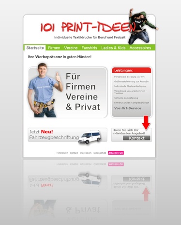 Portfolio 101Print Ideen Relaunch