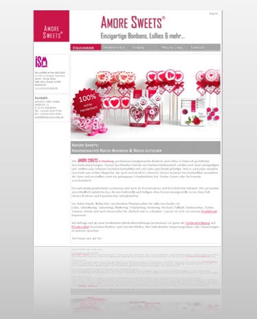 Portfolio amoresweets.de