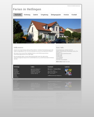 Portfolio ferienwohnung-hetlingen.de