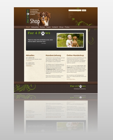 Portfolio for4paws.de
